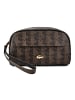 Lacoste The Blend Seasonal Kulturbeutel 22 cm in mono slate black shitake