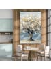 OnlyWow Leinwand Bilder Goldfarben