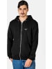Reell Hoodie "Staple Terry Zip Hoodie" in Schwarz