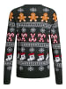 JACK & JONES Junior Weihnachtspullover Strickpullover Jjxmas in scarab