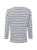 Franco Callegari Langarmshirt in weiß blau