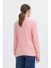 Oxmo V-Ausschnitt-Pullover OXFSINVI PU 1 in Rosa