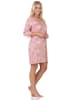 NORMANN Normann Damen Nachthemd fraulich in floralem Design - 88172 in rose