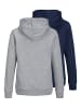 JACK & JONES Junior 2er Pack Kapuzen-Sweatshirts in navy blazer