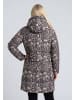 grassland Women Coat in BEIGE MULTICOLOR