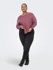 ONLY Carmakoma Strickpullover in Rose Brown