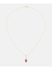 Diamant L'éternel Kette mit Anhänger, mit Rubin, 375 Gelbgold