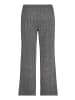 BETTY & CO Stoffhose mit Lurexfaden in Schwarz/Grau