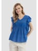 DreiMaster Vintage Blusenshirt in Blau