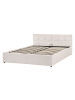 Beliani Doppelbett LAURESSES in Beige - (W) 148 x (H) 76 x (L) 214 cm