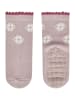 Sterntaler ABS Socken 2er-Pack Schneeflocken in taupe