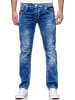 Rusty Neal Jeans Hose "LEVIN" Blue Used in Blau