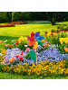 relaxdays 8x Windrad in Bunt - (B)18 x (H)47,5 x (T)8,5 cm