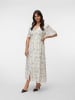 Vero Moda Gesmoktes Kleid in Birch 2