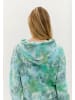 ADLYSH Sweatjacke Marble Zip Hoodie in Blue Lagoon