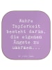 Mr. & Mrs. Panda Tisch-Untersetzer Spruch Tapferkeit Umarmung mi... in Lavendeltraum