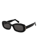 GCDS Unisex Sonnenbrillen Rechteck Schwarz