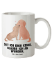 Mr. & Mrs. Panda XL Tasse Hunde Liebe mit Spruch in Weiß