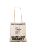 Mr. & Mrs. Panda Shopping Tasche Tagesmutter Leidenschaft mit Sp... in Creme