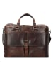 Leonhard Heyden Roma Aktentasche Leder 40 cm Laptopfach braun