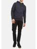 Jack & Jones Sweatshirt / Hoodie Star in Dunkelblau / weiß