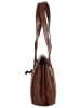 SPIKES & SPARROW Handtasche echt Leder in cognac