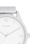 Oozoo Analog-Armbanduhr Oozoo Timepieces silber groß (ca. 40mm)