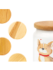 Mr. & Mrs. Panda Teedose Hund Glück ohne Spruch in Weiß