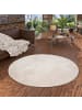 Snapstyle Hochflor-Teppich Feeling Mix Rund in beige