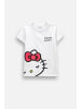 Coccodrillo T-Shirt mit kurzen Ärmeln in weiß