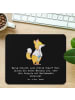 Mr. & Mrs. Panda Mouse Pad Humorvolle Ärztin mit Spruch in Schwarz