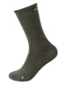 super.natural Merino Socken in oliv