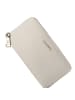 Lazarotti Bologna Leather XL Zip-Around Geldbörse Leder 19 cm in cream
