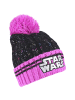 Cerda Bommelmütze Star Wars mit Glitzer 56 cm  in Schwarz