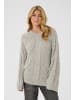 My Essential Wardrobe Strickpullover VeraMW Box fit in Light Grey Glitter