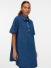 Vero Moda Jeanskleid in Medium Blue Denim