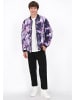 MO Men Jacket in purple multicolor
