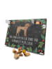 Mr. & Mrs. Panda Hunde Adventskalender Hund Dogge mit Spruch in Kreidetafel