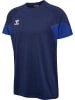 Hummel T-Shirt "Hmltravel T-Shirt S/S" in Blau