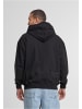 Carlo Colucci Zip-Kapuzenpullover in black