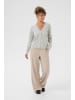 Cream Strickjacke CRMela Regular fit in Light Grey Melange