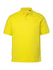 Men Plus Poloshirt in zitronengelb