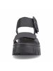rieker Sandalette in schwarz