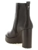 Pinko Braun Rindsleder Knöchel Stiefel