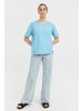 Finn Flare Kurzarmshirt in light blue