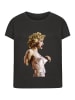 F4NT4STIC Box Tee Madonna In Pink Cone Blonde Ambition Tour 1990 in schwarz