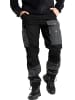 Normani Outdoor Sports Herren Wanderhose - Outdoorhose in Anthrazit/Schwarz