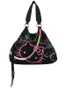 Fritzi aus Preußen Schultertasche Izzy Medium Limited Head Flocked in Schwarz