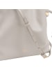 DuDu Umhängetasche Leder 26 cm pearl grey