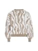 Albee Women Sweater in Taupe Weiss